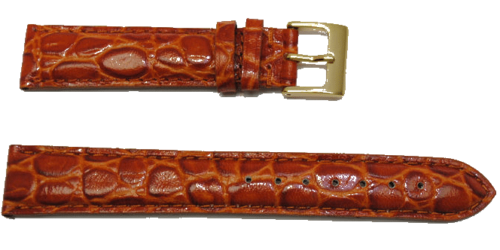 bracelet montre gold g crocodile