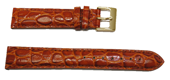 bracelet montre gold g crocodile