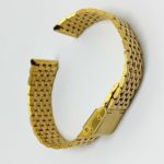 bracelet montre acier dorée Boston