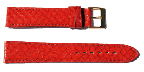 BRACELET-MONTRE-BOM-SAUMON-VERITABLE-ROUGE