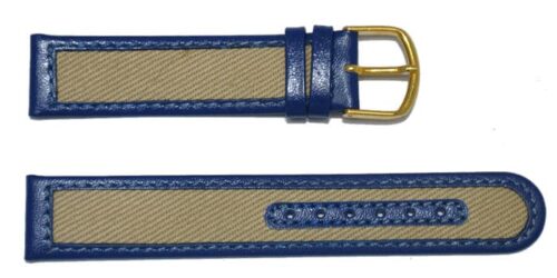 bracelet montre jeans et cuir