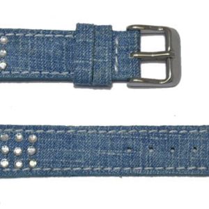 bracelet montre jeans et strass