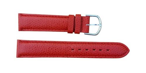 bracelet montre rouge 18 mm