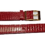 lezard rouge plat 16mm
