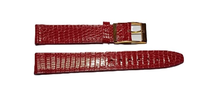 lezard rouge plat 16mm