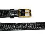 bracelet montre lezard noir