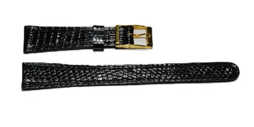 bracelet montre lezard noir