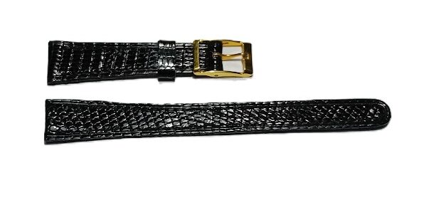 bracelet montre lezard noir